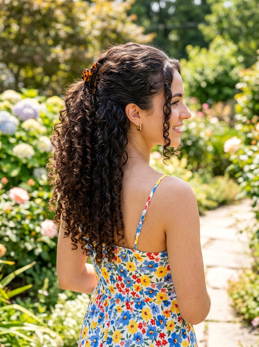 20 Stunning Vacation Hairstyle Ideas Perfect for Long Curls