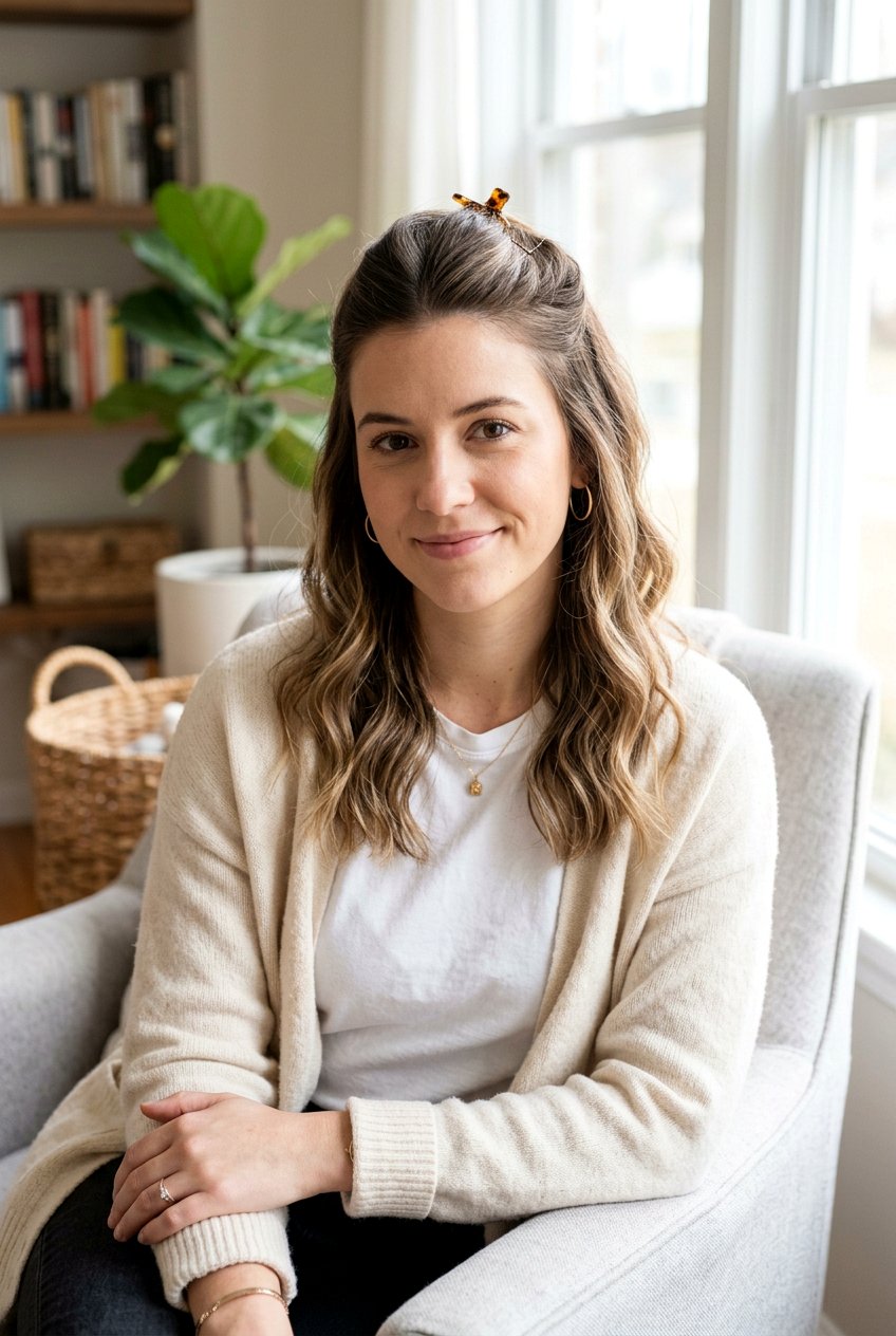 Half Up Half Down Hair - 20 clean hair day hairstyles - 20 clean hair day hairstyles