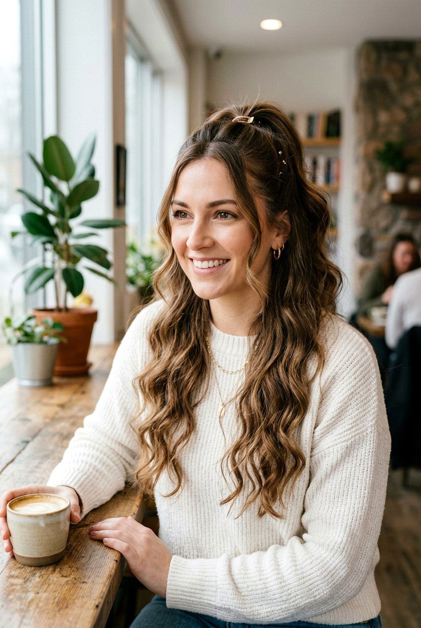 Half Up Half Down Hair For Office - 20 internship hairstyles for women - 20 internship hairstyles for women