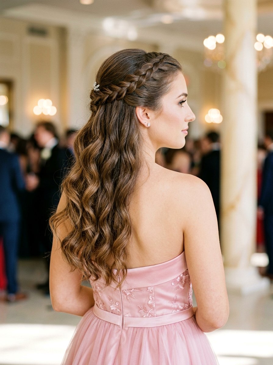 Half Up Half Down Prom Hair - 20 prom hair ideas for women - 20 prom hair ideas for women