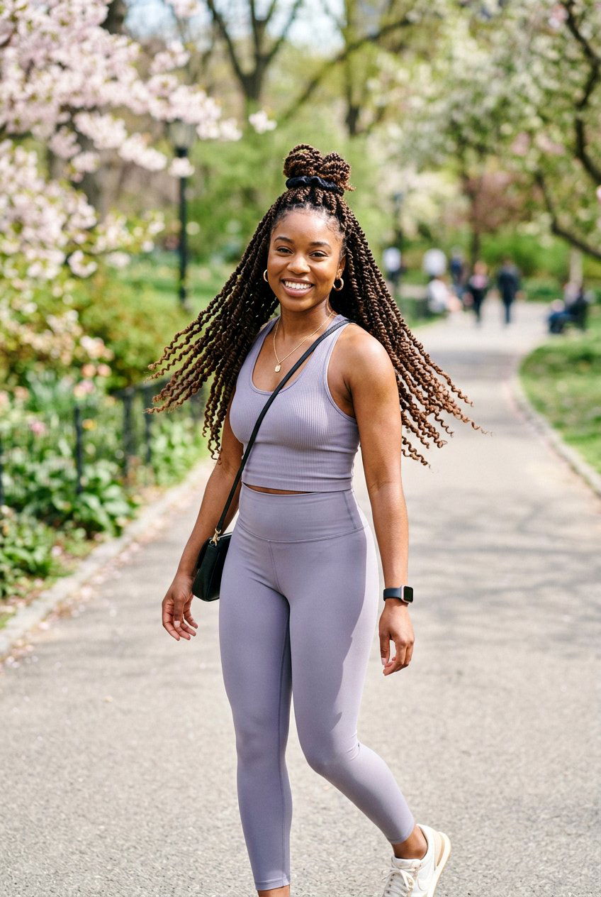 Half Up Half Down Spring Twists - 20 spring twists shoulder length styles - 20 spring twists shoulder length styles