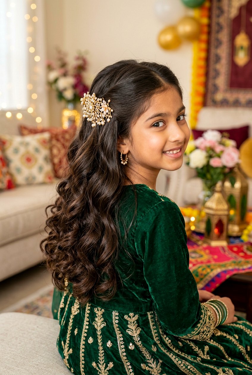 20 Stunning Eid Hairstyles for Girls to Celebrate in Style