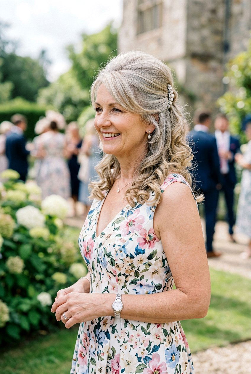 Half Up Half Down With Volume - 20 formal hairstyles for mature women - 20 formal hairstyles for mature women