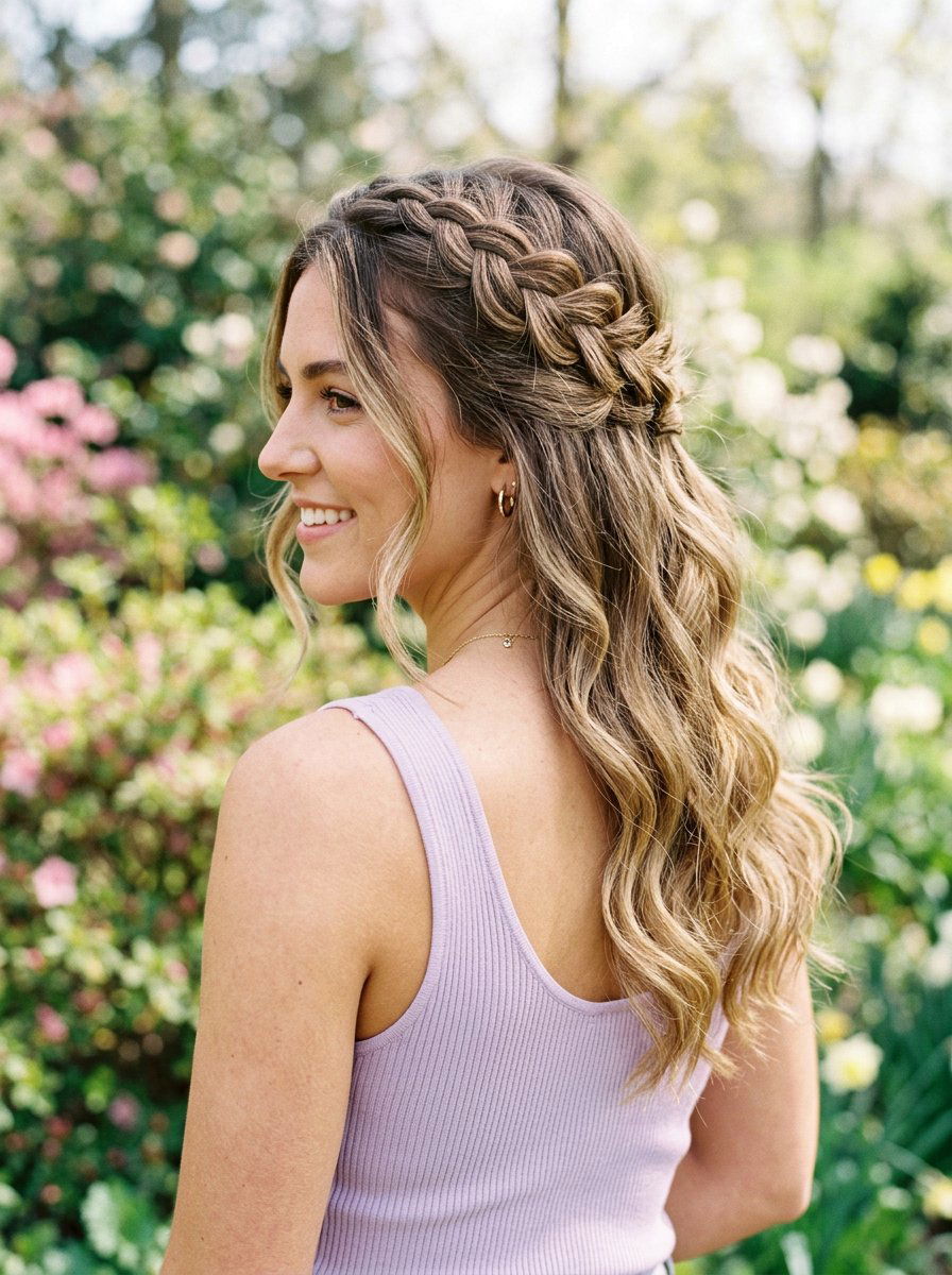 20 Relaxing Yoga Hairstyle With Loose Braid Ideas to Try
