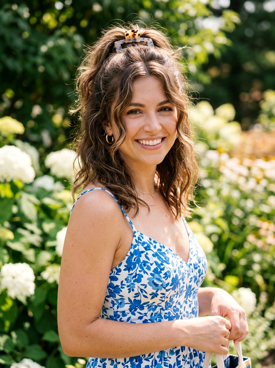 Half Up Medium Shag - 20 simple hairstyle for medium shag haircut - 20 simple hairstyle for medium shag haircut