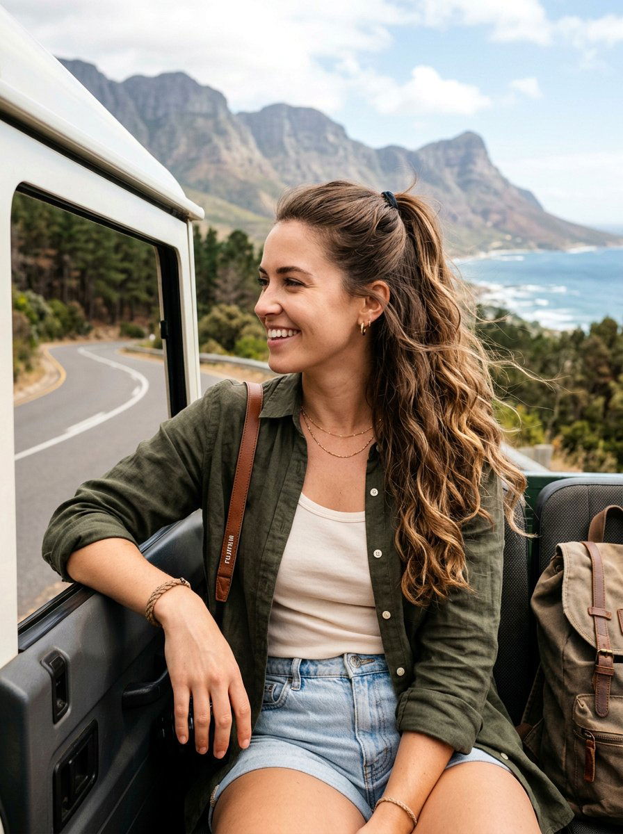 20 Cute and Easy Road Trip Ponytail Hairstyles for Travel Days