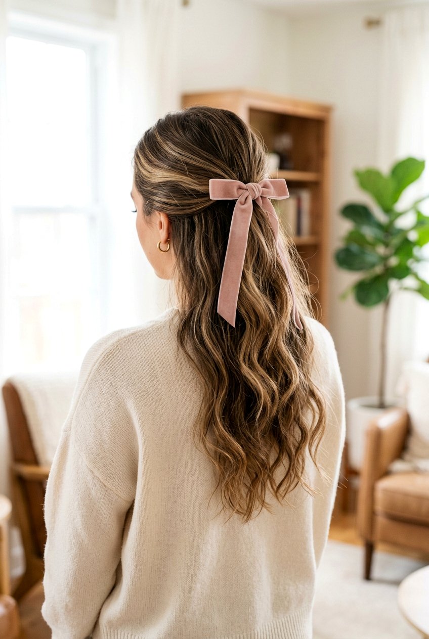 20 Cute Ribbon Ponytail Hairstyles to Elevate Your Look