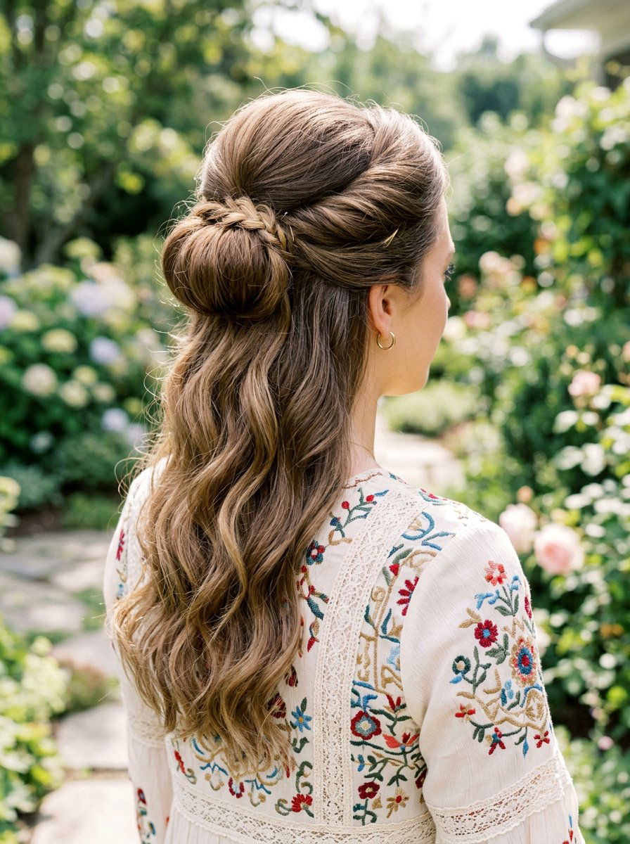 Half Up Rolled Ponytail - 20 retro rolled ponytail hairstyle - 20 retro rolled ponytail hairstyle
