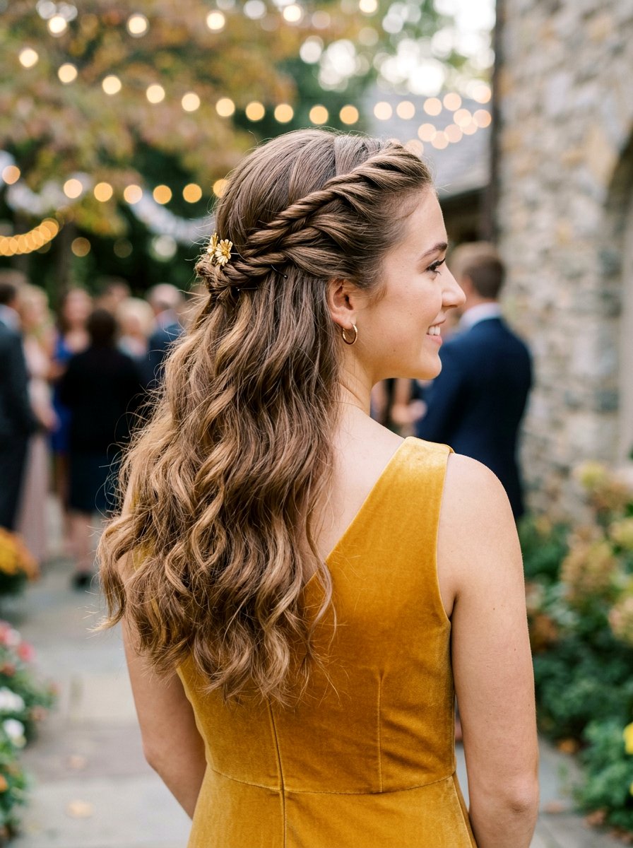 20 Romantic Homecoming Half Up Hairstyle Ideas to Try Now