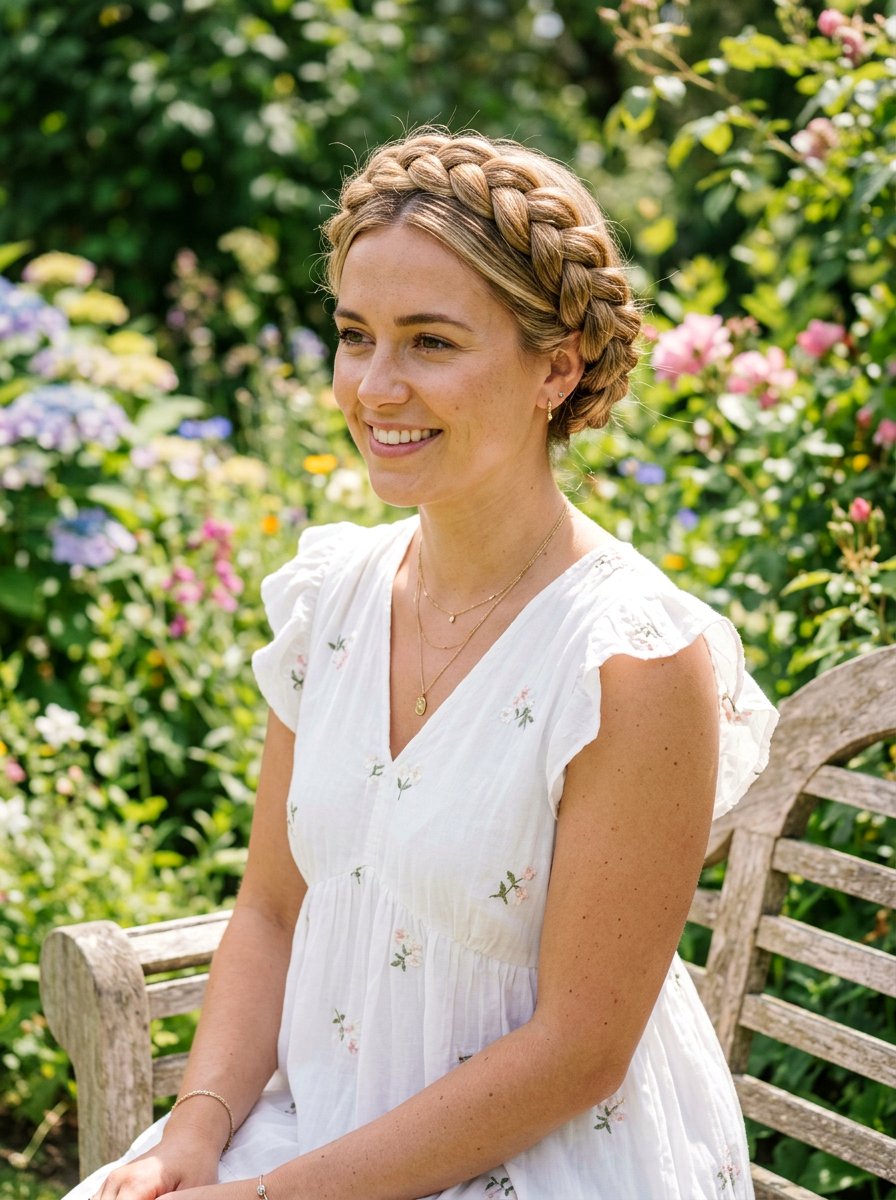 Halo Braid - 20 quick hairstyle for thick coarse hair - 20 quick hairstyle for thick coarse hair