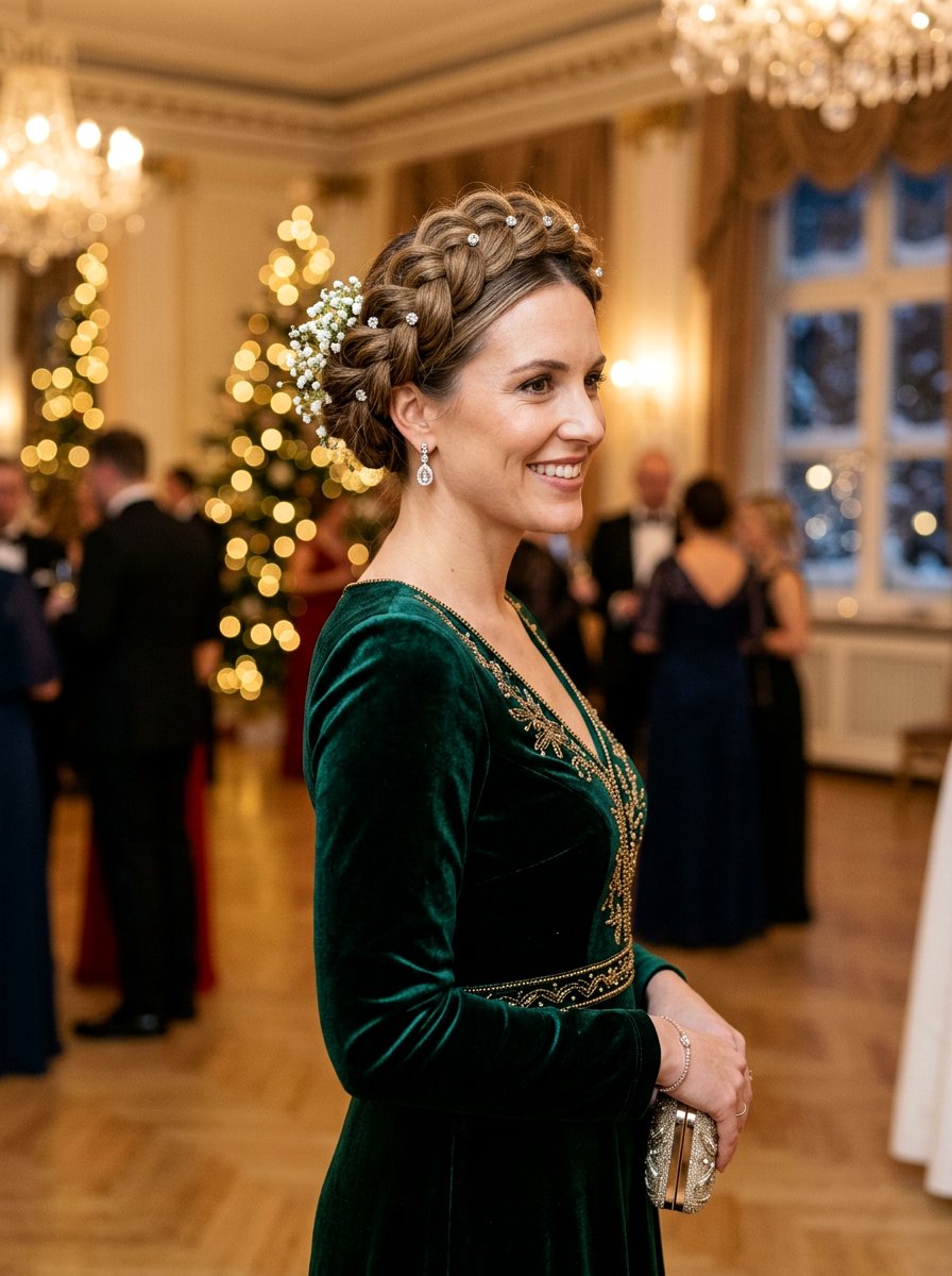 Halo Braid Crown - 20 winter protective styles for natural hair - 20 winter protective styles for natural hair