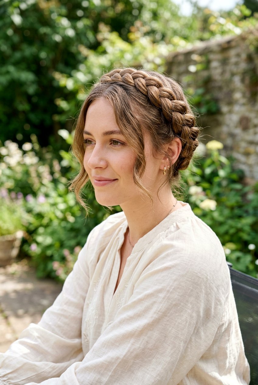 Halo Braid For Dirty Hair - 20 greasy hair day hairstyles - 20 greasy hair day hairstyles