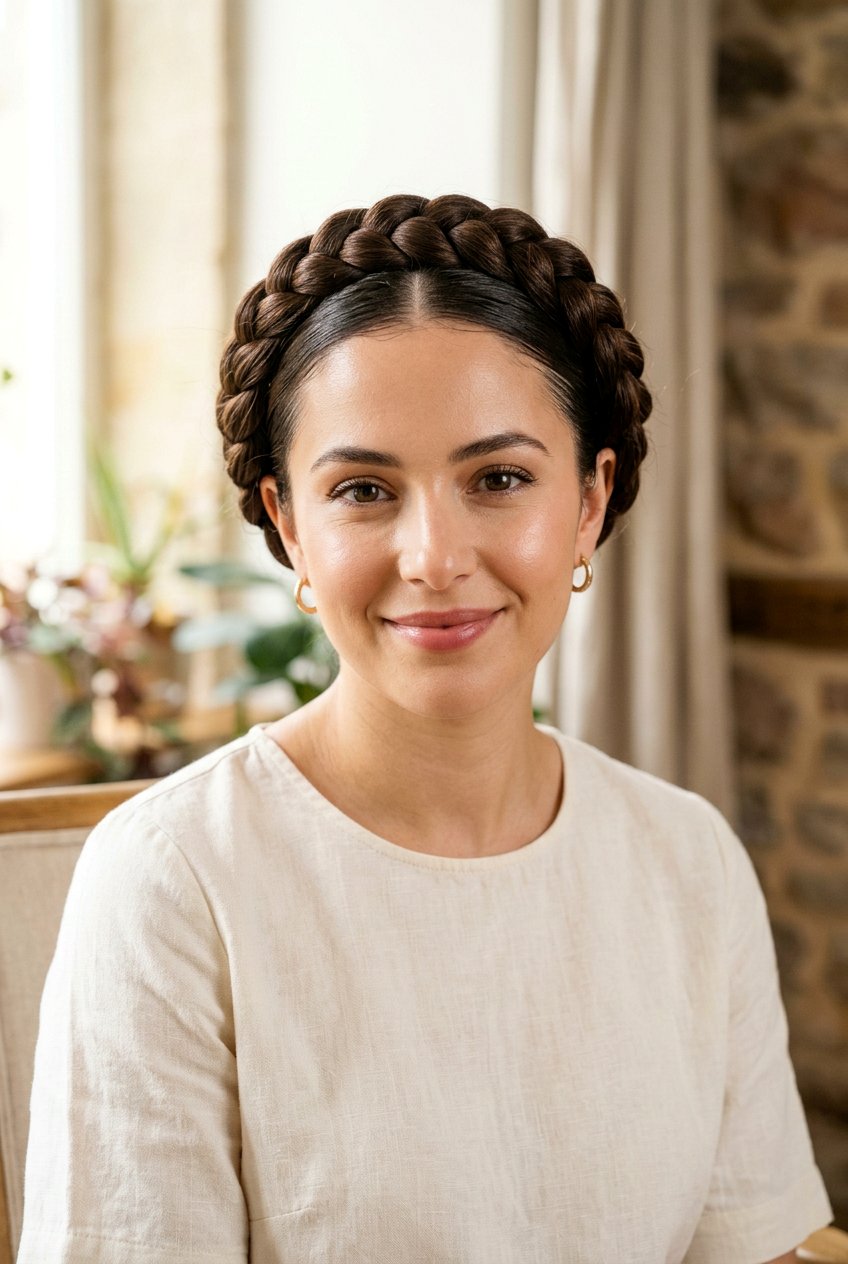 Halo Braid For Frizzy Hairline - 20 anti frizz hairstyles for summer - 20 anti frizz hairstyles for summer