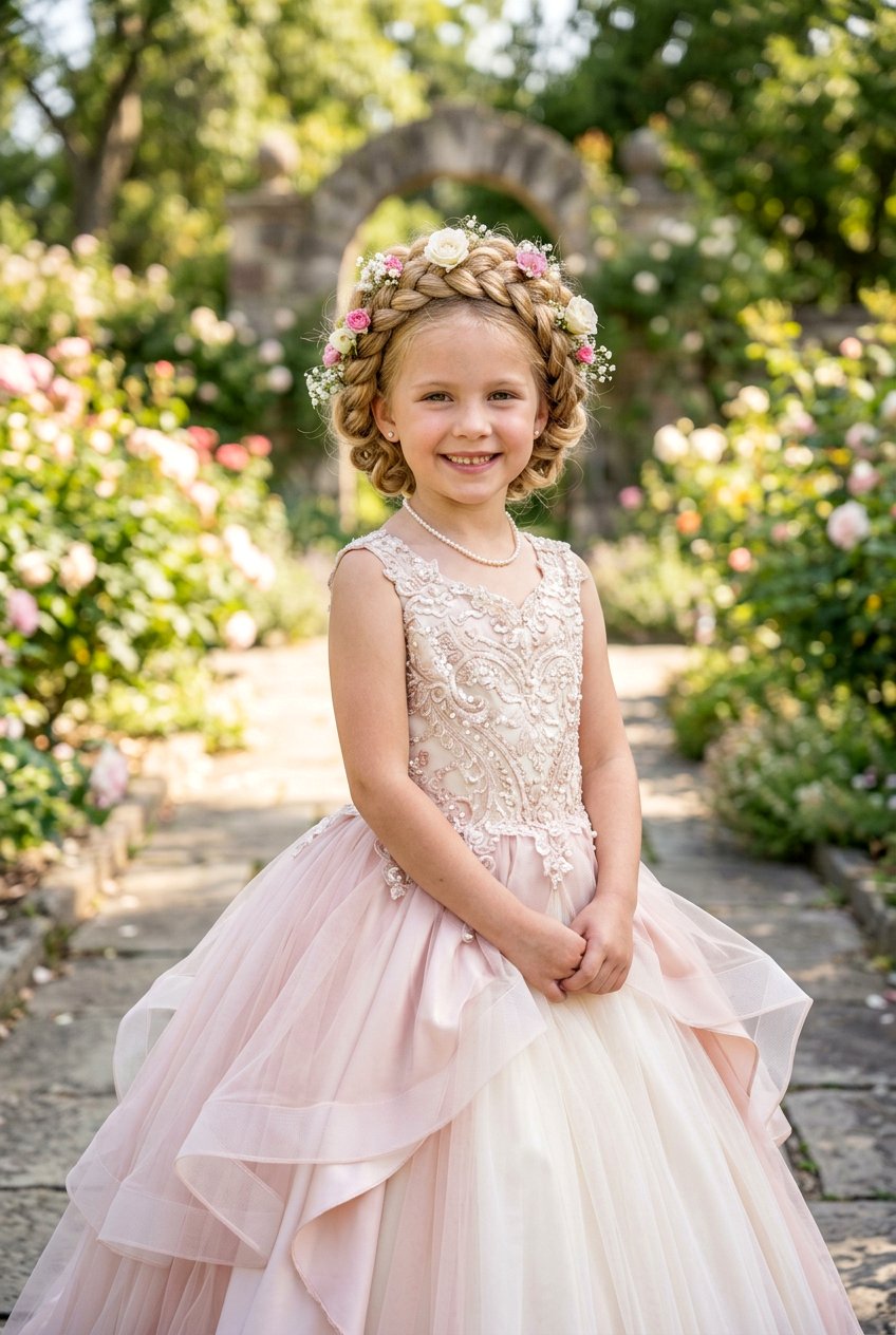 Halo Braid For Girls - 20 birthday braid styles for girls - 20 birthday braid styles for girls