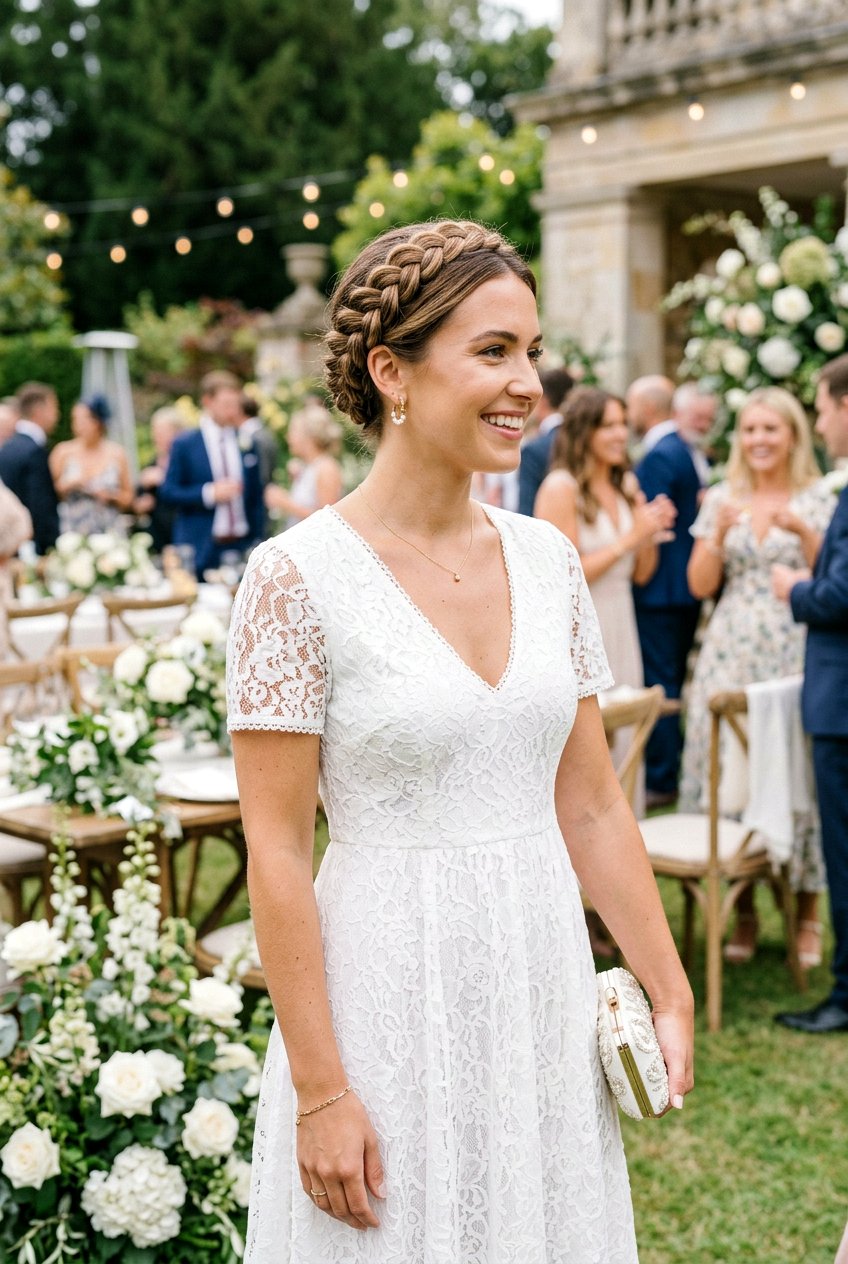 Halo Braid Medium Length - 20 summer braid hairstyle for medium hair - 20 summer braid hairstyle for medium hair