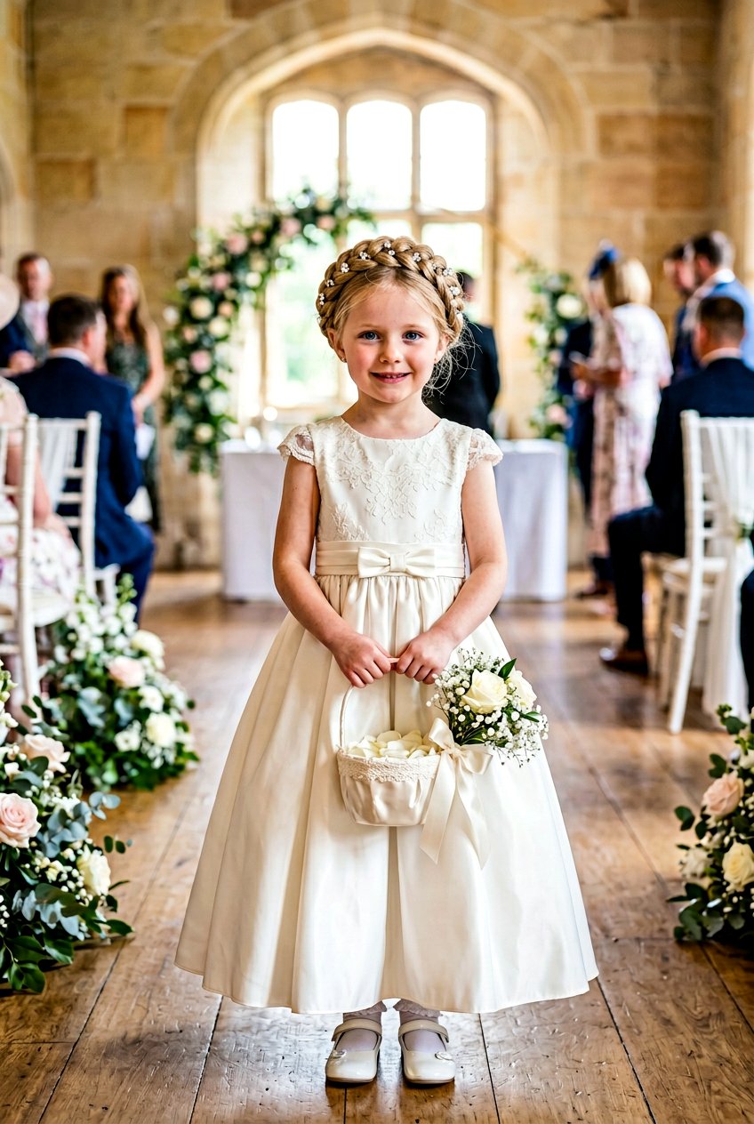 Halo braid flower girl - 20 flower girl braided crown - 20 flower girl braided crown