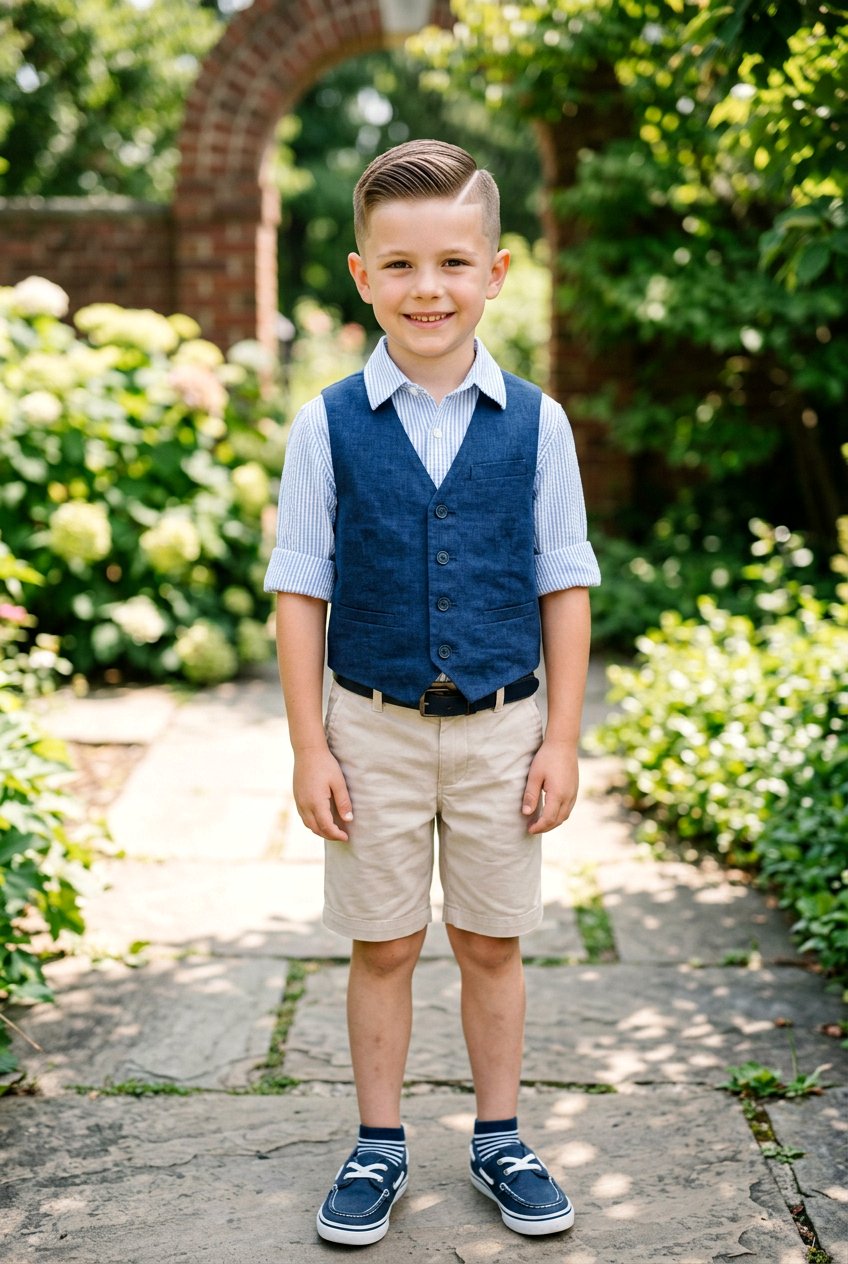 Hard Part Comb Over - 20 summer haircut for boys - 20 summer haircut for boys