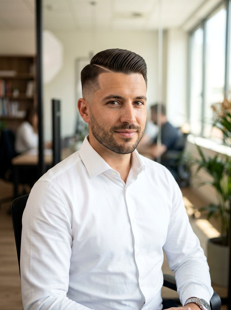 Hard Part Side Part - 20 side part for professional men - 20 side part for professional men