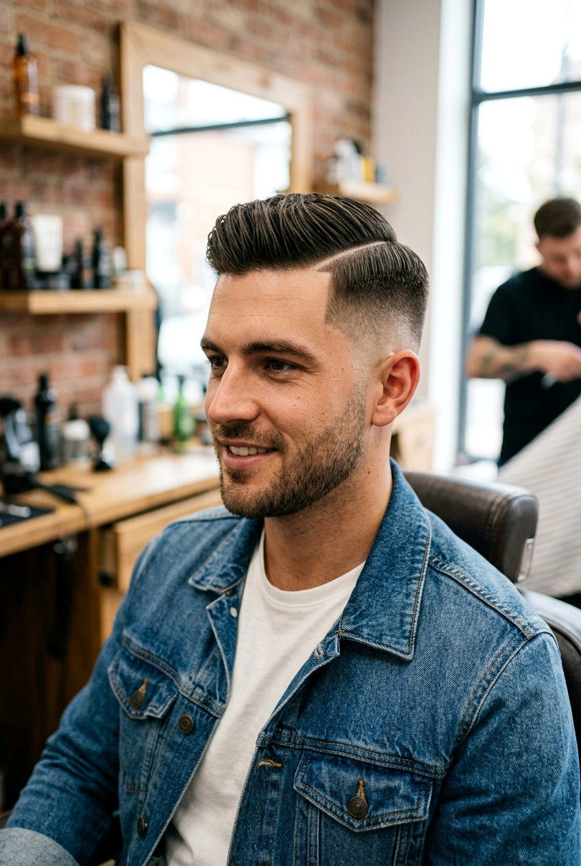 Hard Part Side Part - 20 classic mens side part haircut - 20 classic men’s side part haircut