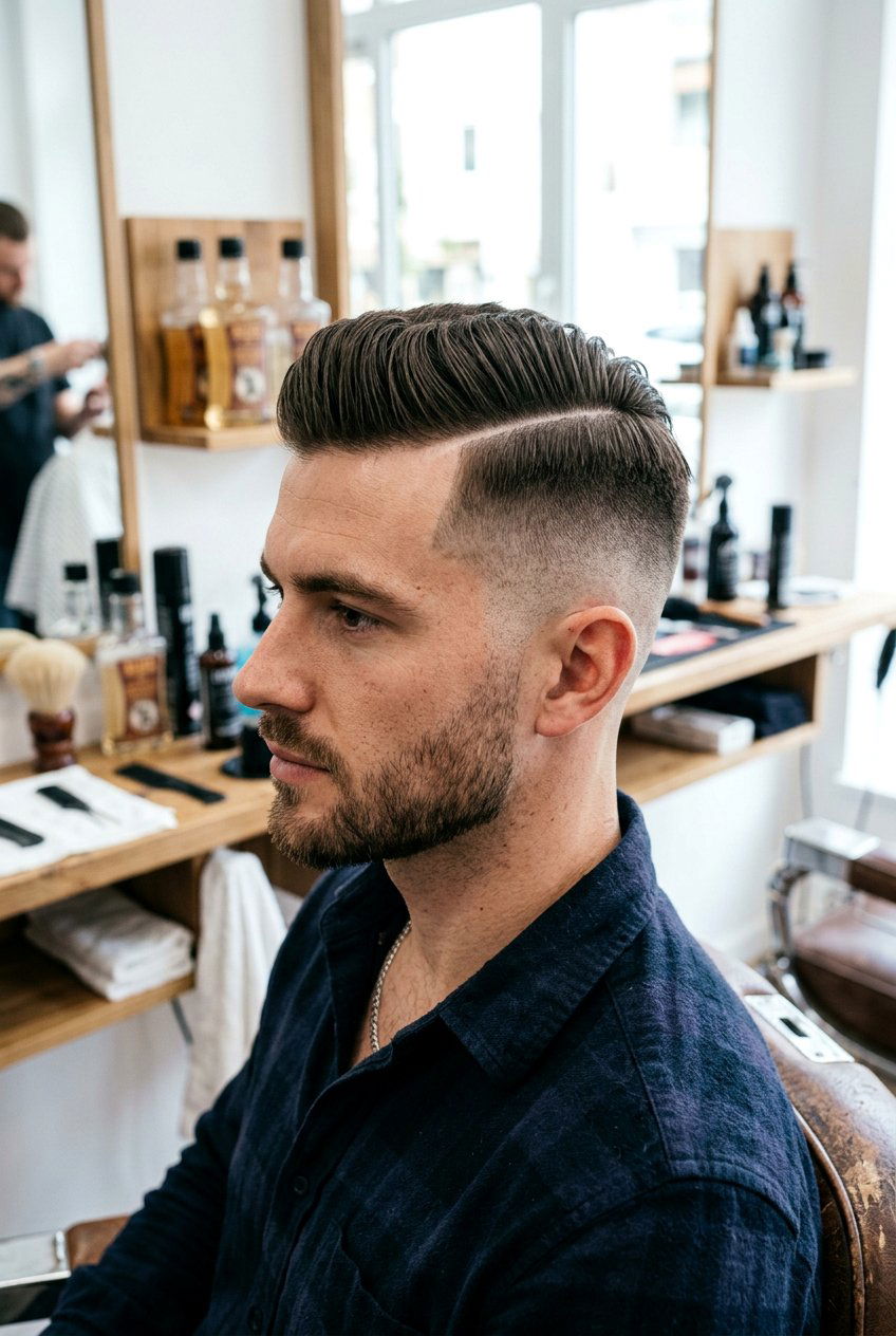 Hard Part Undercut - 20 undercut haircut for men - 20 undercut haircut for men