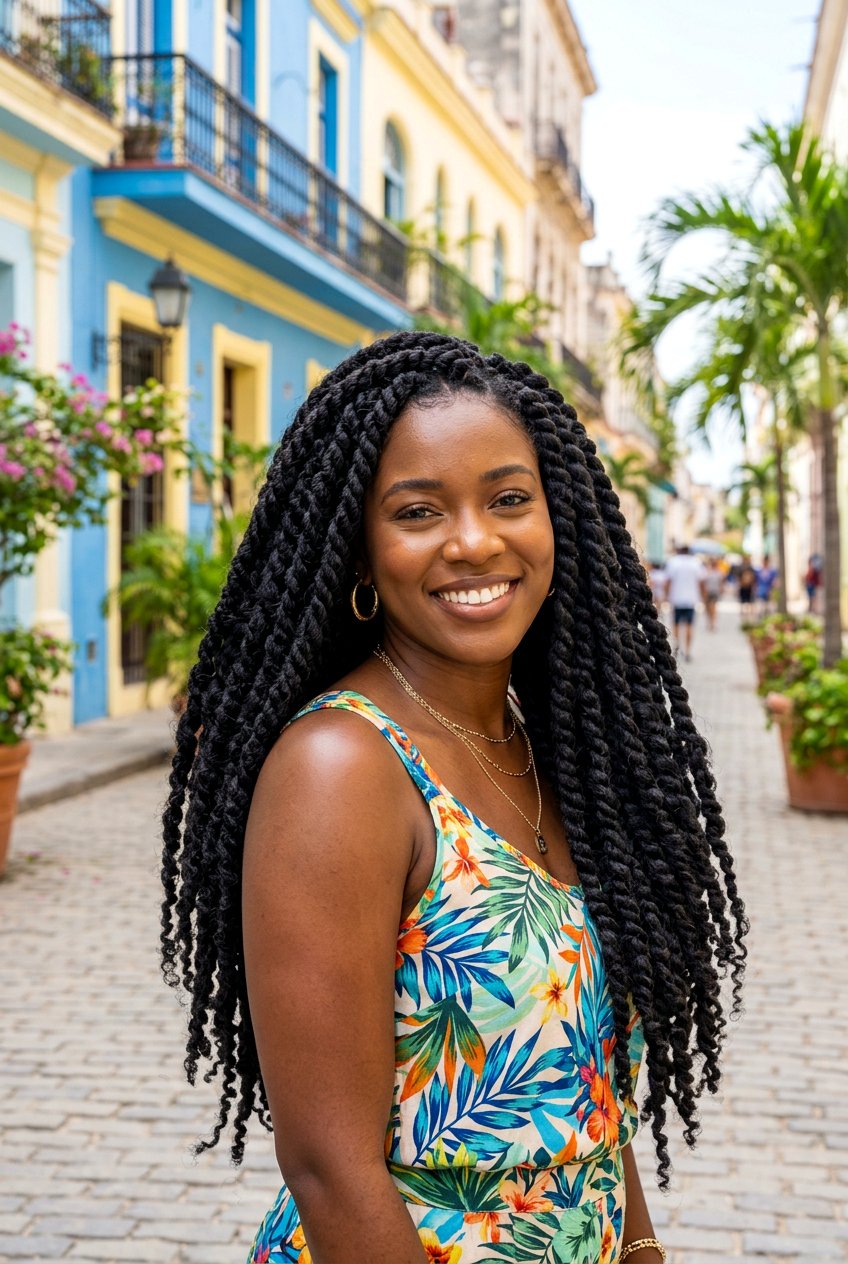 Havana Twists - 20 black women vacation protective styles - 20 black women vacation protective styles