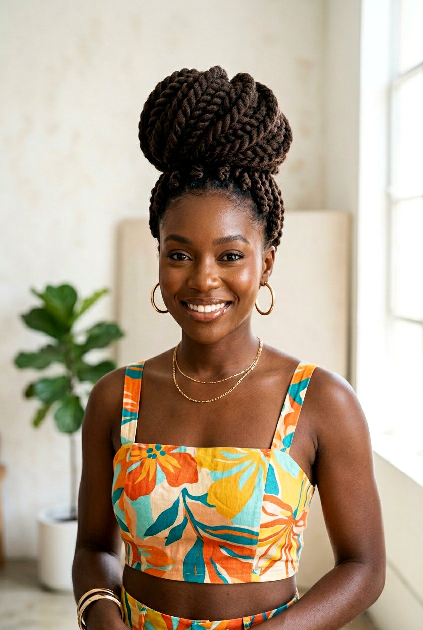 Havana Twists - 20 summer twist hairstyles for natural hair - 20 summer twist hairstyles for natural hair