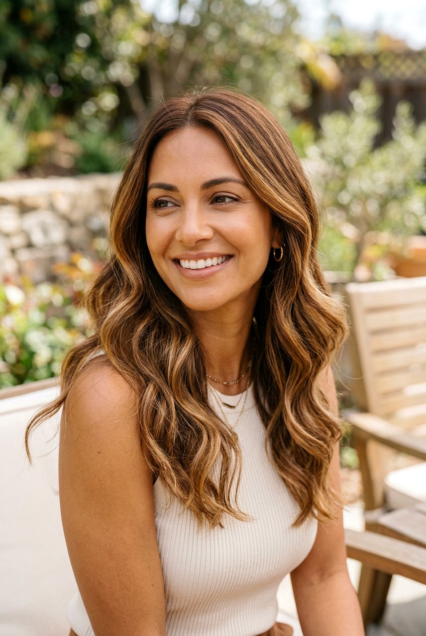 Hazelnut Balayage For Olive Skin Tone - 20 hazelnut balayage hair - 20 hazelnut balayage hair