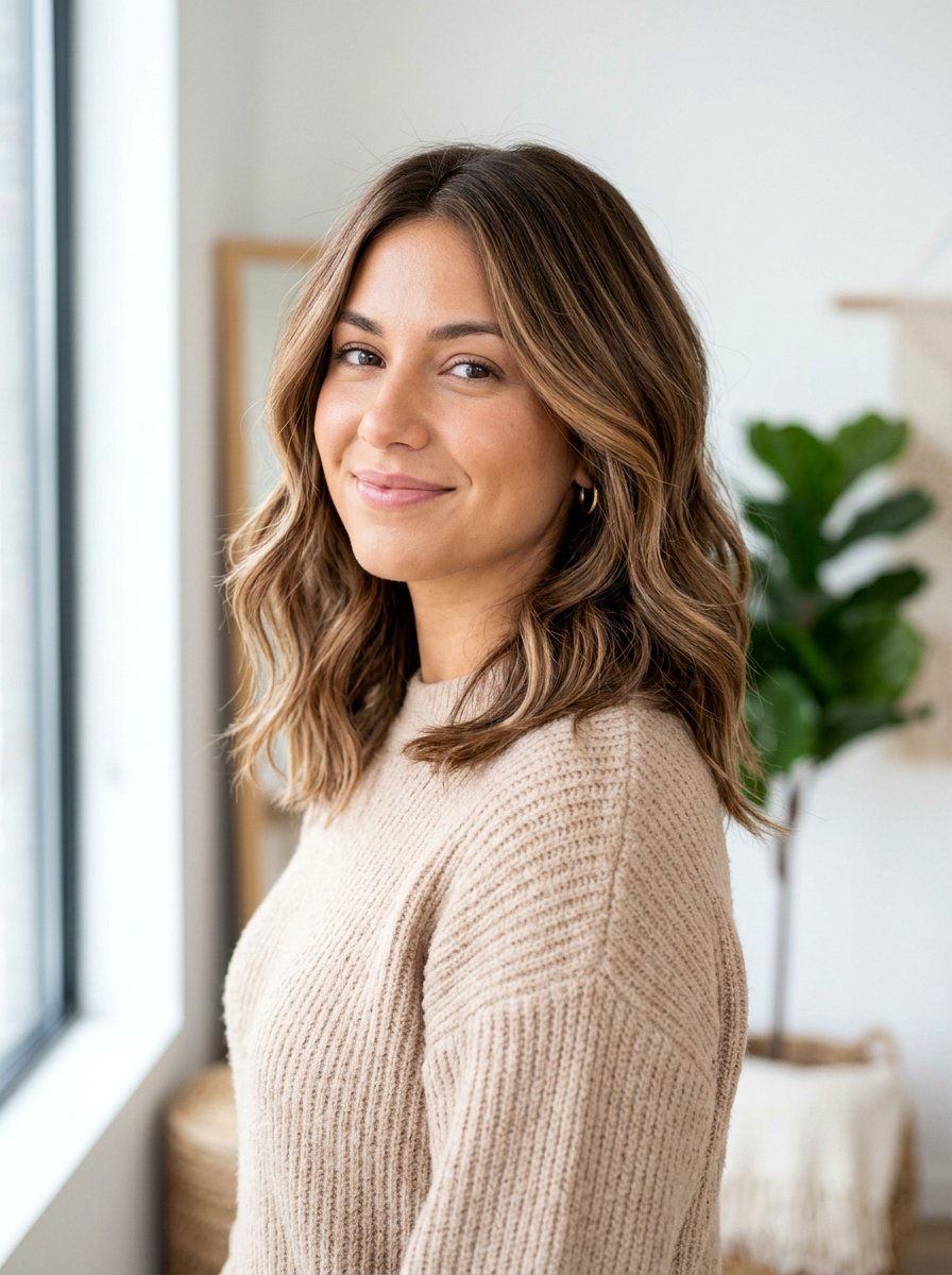 Hazelnut Balayage Highlights - 20 rich girl brunette balayage - 20 rich girl brunette balayage