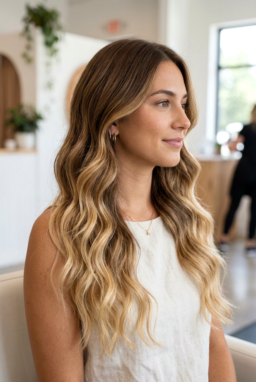 Hazelnut Balayage With Blonde Ends - 20 hazelnut balayage hair - 20 hazelnut balayage hair