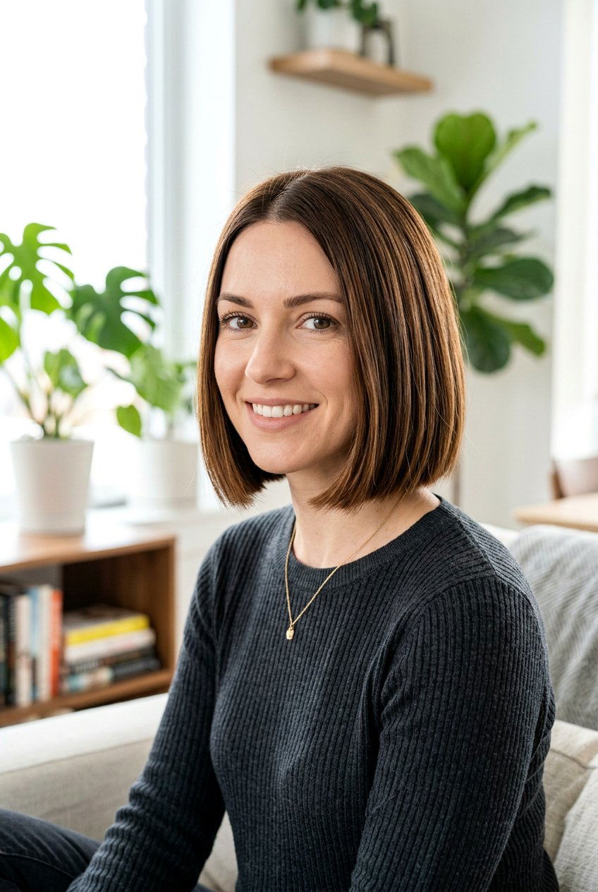 Hazelnut Brown Bob Haircut - 20 hazelnut brown hair color - 20 hazelnut brown hair color