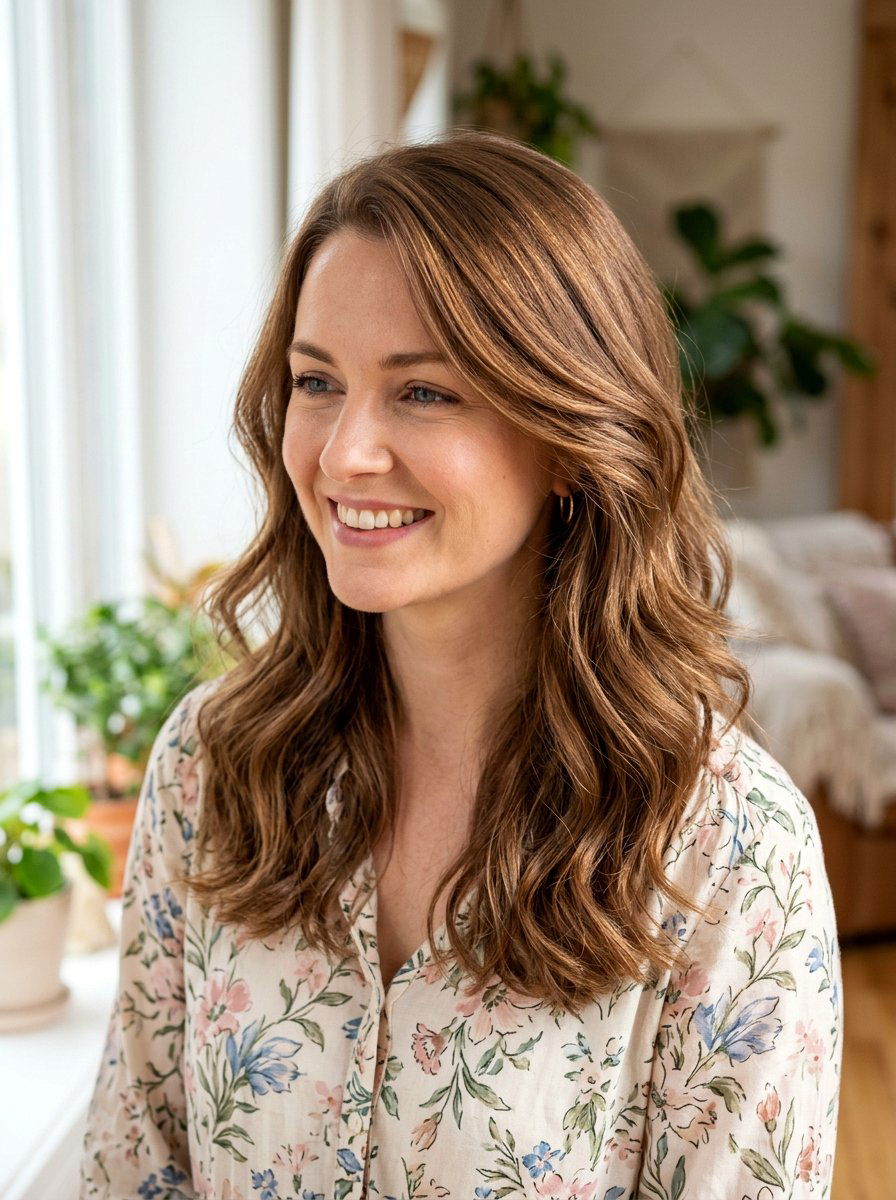 Hazelnut Brown Hair Color - 20 seasonal hair color ideas for brunettes - 20 seasonal hair color ideas for brunettes