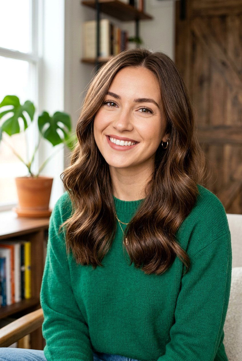 Hazelnut Brunette Gloss - 20 brunette gloss hair color ideas - 20 brunette gloss hair color ideas