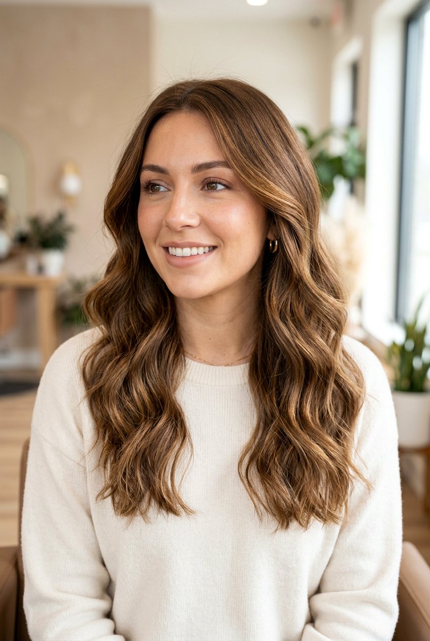 Hazelnut brown hair color - 20 winter hair color ideas - 20 winter hair color ideas