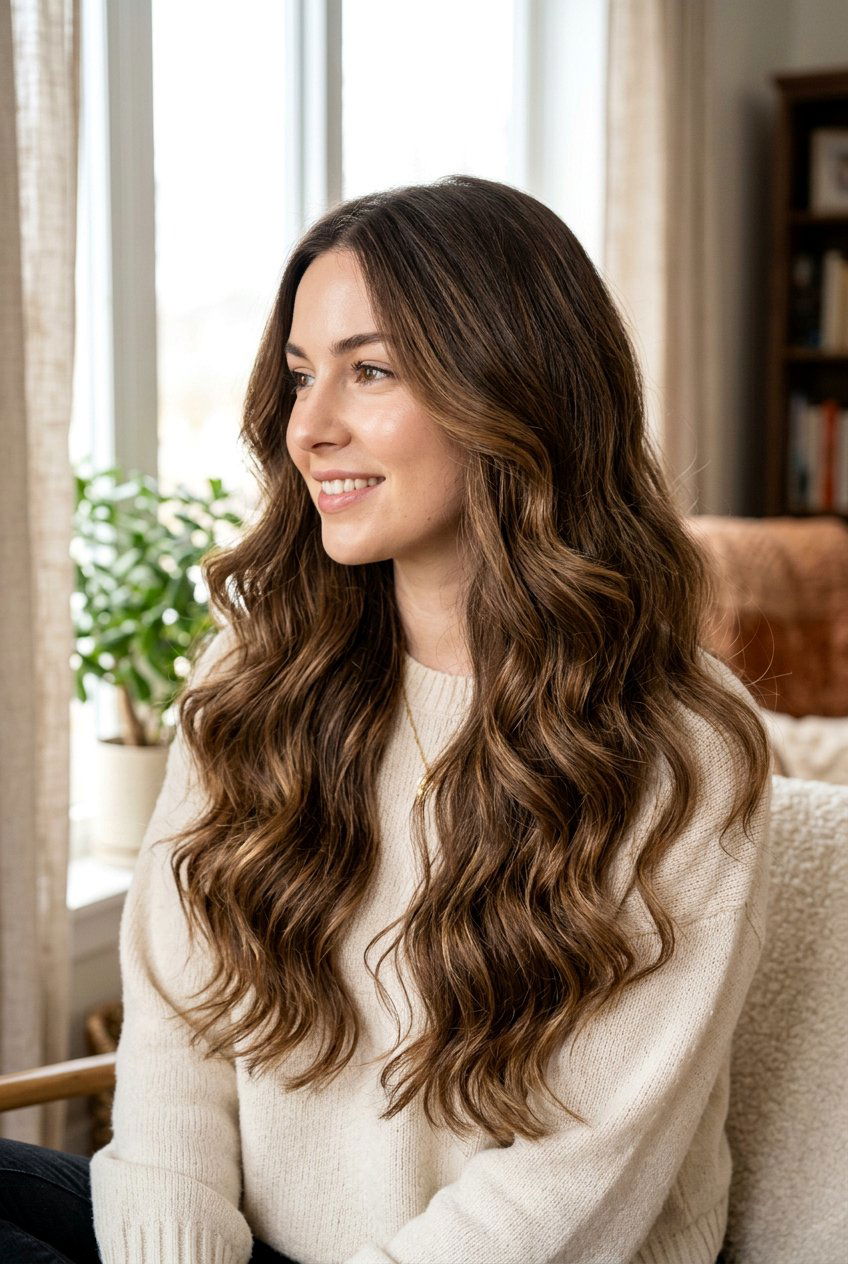 Hazelnut brunette balayage - 20 brunette balayage hair - 20 brunette balayage hair