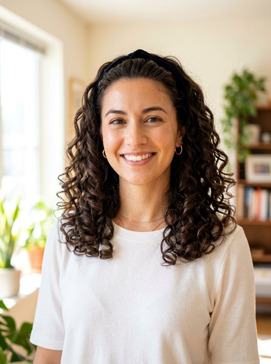 Headband Curls - 20 overnight travel hairstyles - 20 overnight travel hairstyles