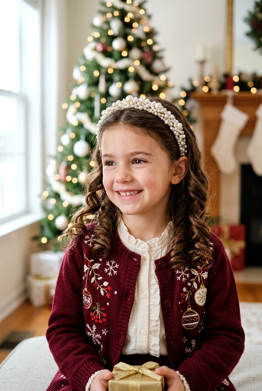 Headband Curls For Girls - 20 christmas party hairstyles for girls - 20 christmas party hairstyles for girls