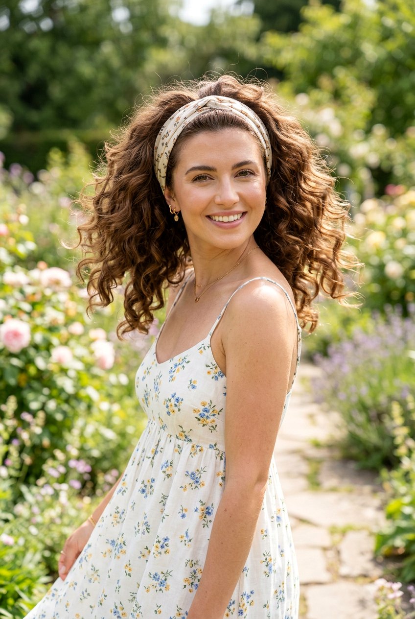 Headband Curls For Volume - 20 best heatless hairstyle ideas - 20 best heatless hairstyle ideas