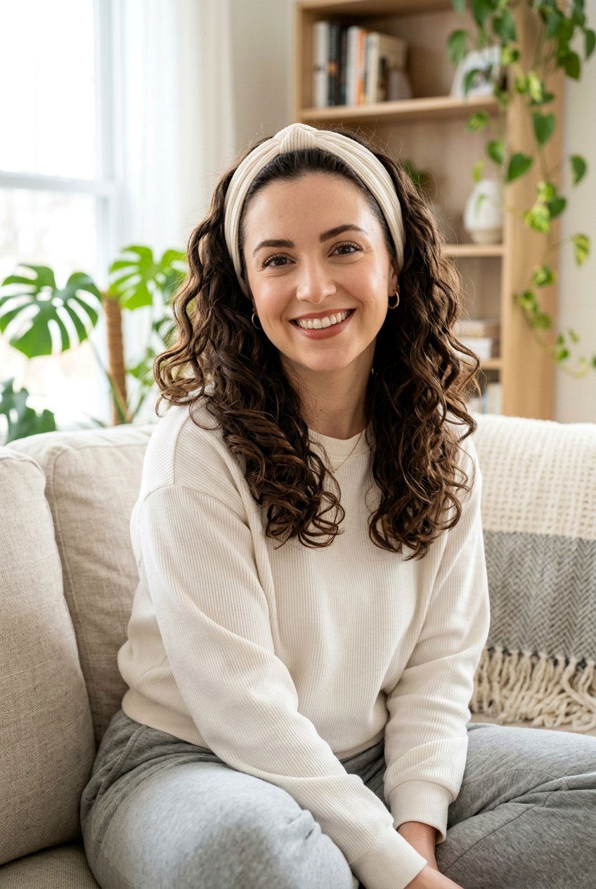 Headband Curls Second Day Hairstyle - 20 headband curls hairstyle - 20 headband curls hairstyle