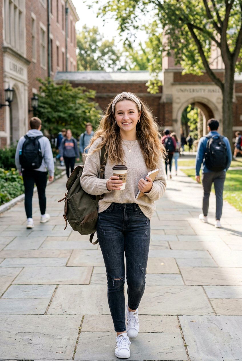 Headband Hairstyle For College - 20 quick hairstyles for college girls - 20 quick hairstyles for college girls