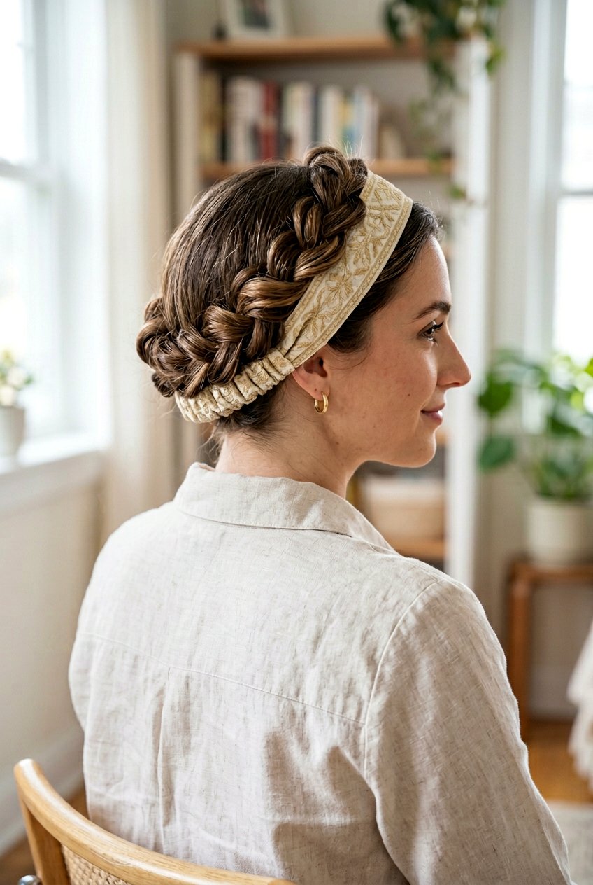 Headband Halo Curls - 20 easy overnight hairstyles for long hair - 20 easy overnight hairstyles for long hair