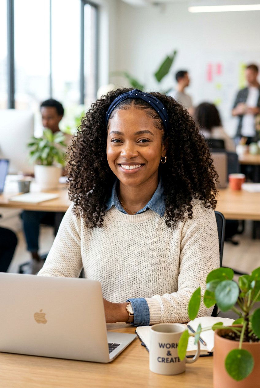 Headband Natural Hairstyle For Work - 20 natural hairstyles for work - 20 natural hairstyles for work