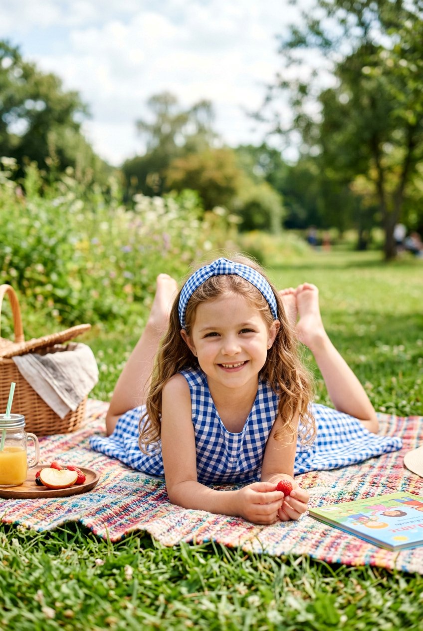 Headband Picnic Hairstyle For Girls - 20 picnic hairstyles for girls - 20 picnic hairstyles for girls