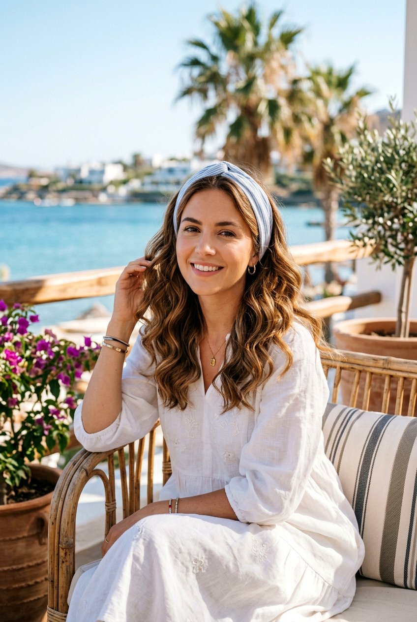 Headband Waves With No Heat - 20 tropical vacation hairstyles - 20 tropical vacation hairstyles