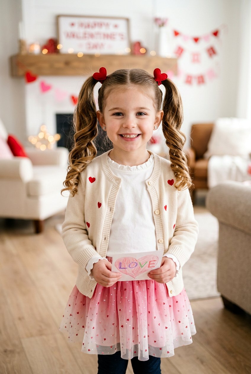 20 Cute Heart Ponytail Hairstyle Ideas for Romantic Looks