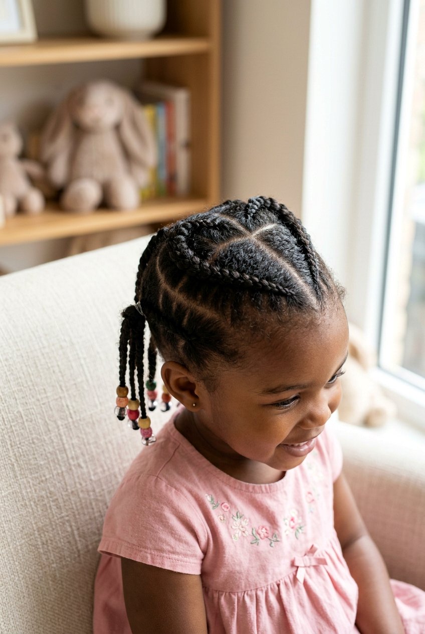 Heart Shaped Braids - 20 toddler girl hairstyles - 20 toddler girl hairstyles