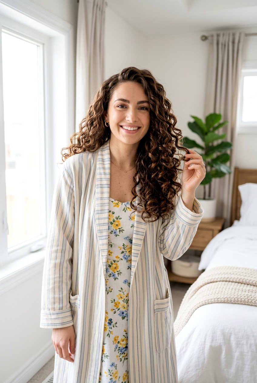 Heatless Overnight Curls With Robe - 20 best heatless hairstyle ideas - 20 best heatless hairstyle ideas