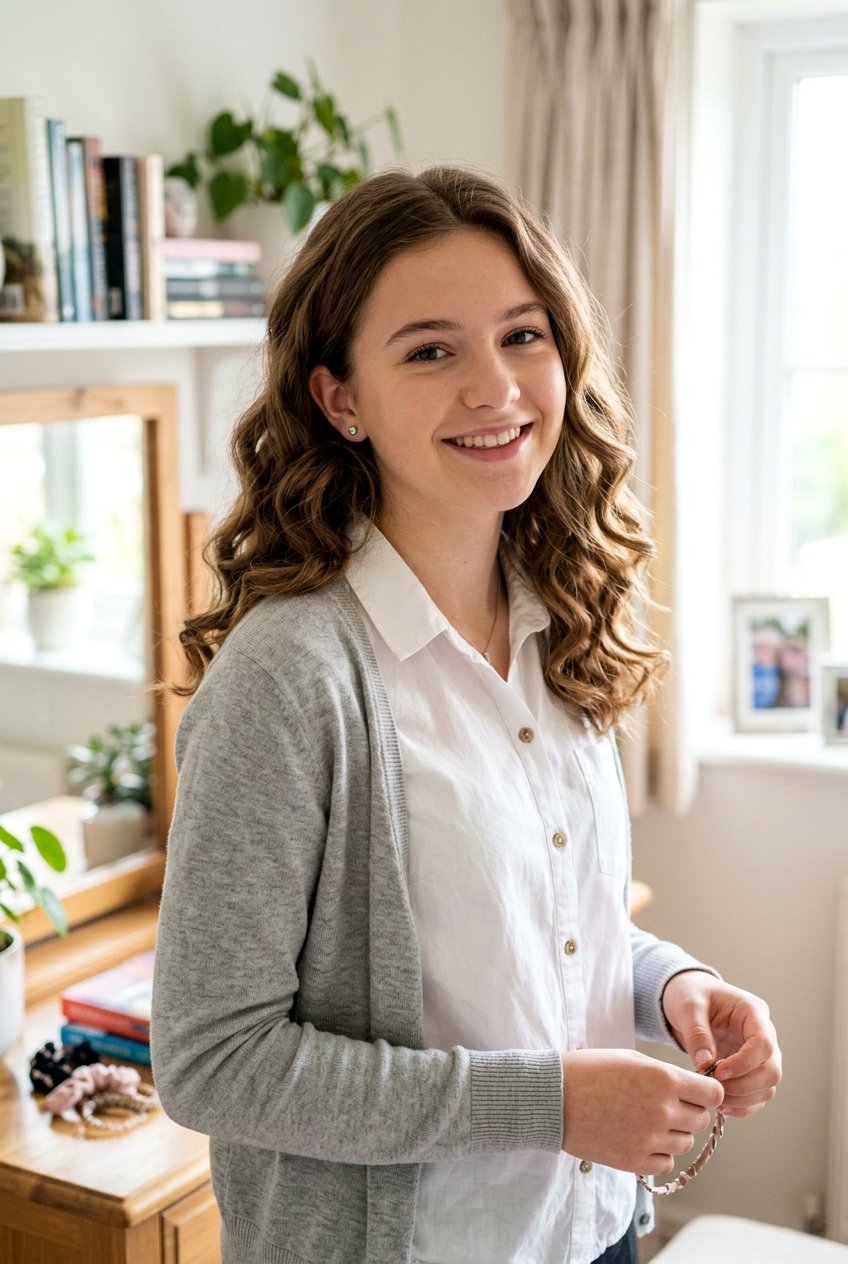 Heatless Overnight Curls - 20 first day of school hairstyles - 20 first day of school hairstyles