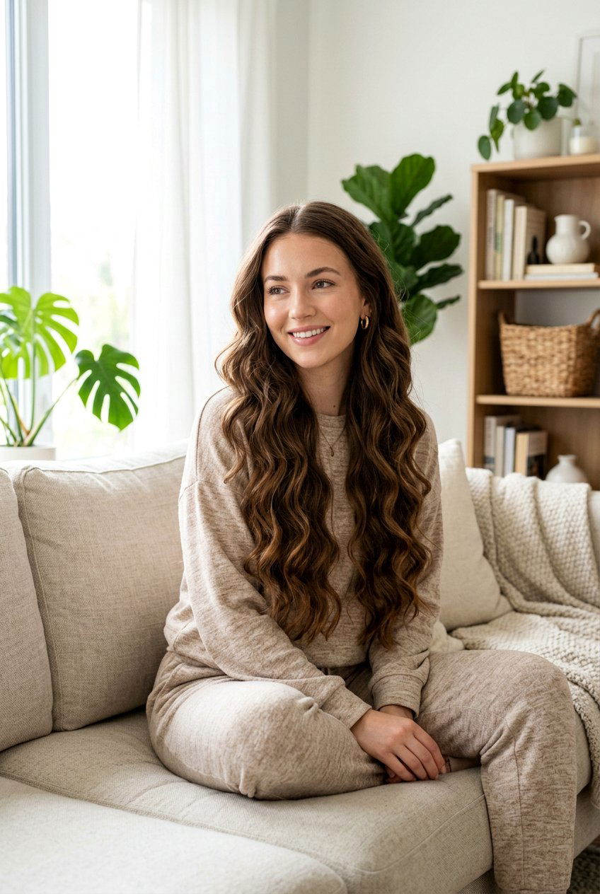 Heatless Rope Braid Waves - 20 effortless waves hairstyle - 20 effortless waves hairstyle