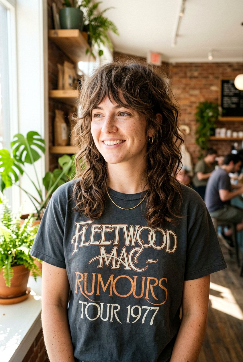 Heatless curls for wolf cut - 20 sock curls for layered hair - 20 sock curls for layered hair