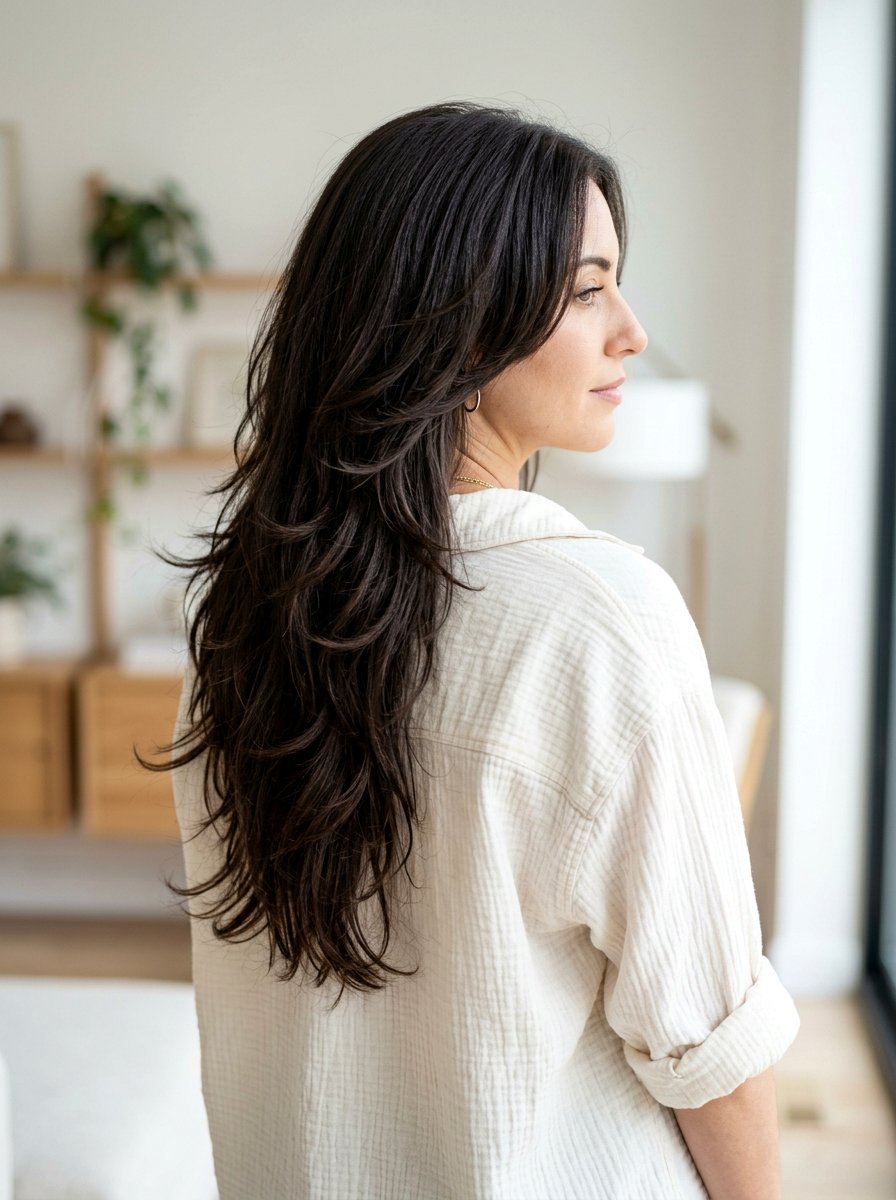 Heavy Layered Long Hair - 20 haircut to refresh long layers - 20 haircut to refresh long layers